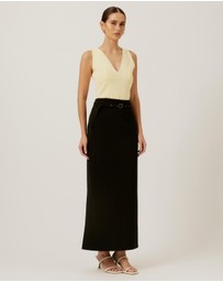 Tussah - V Neck Knit Top