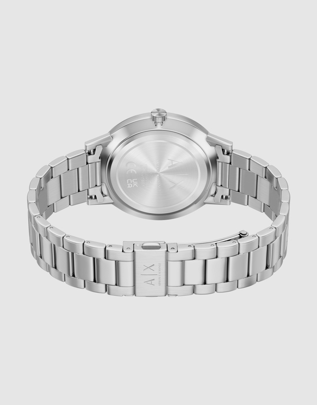 Armani Exchange - Silver Tone Analogue Watch