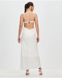 Third Form - Paisley Bias Triangle Midi Dress
