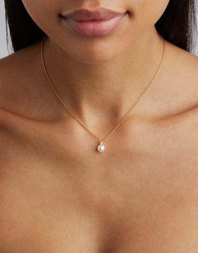 By Charlotte - Moments With You Pearl Necklace