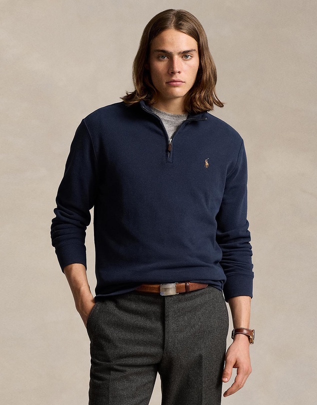 Polo Ralph Lauren - Estate-Rib Quarter-Zip Pullover