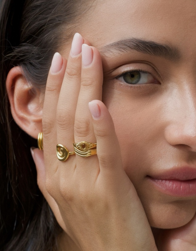 HOUSE OF SLANI - Eleni Gold Ring