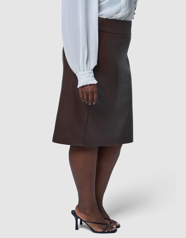 Something 4 Olivia - Aurelia Pu Midi Skirt