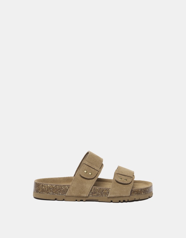 EVERAU - EverAU Ugg Aurelia Cow Suede Upper Sandals