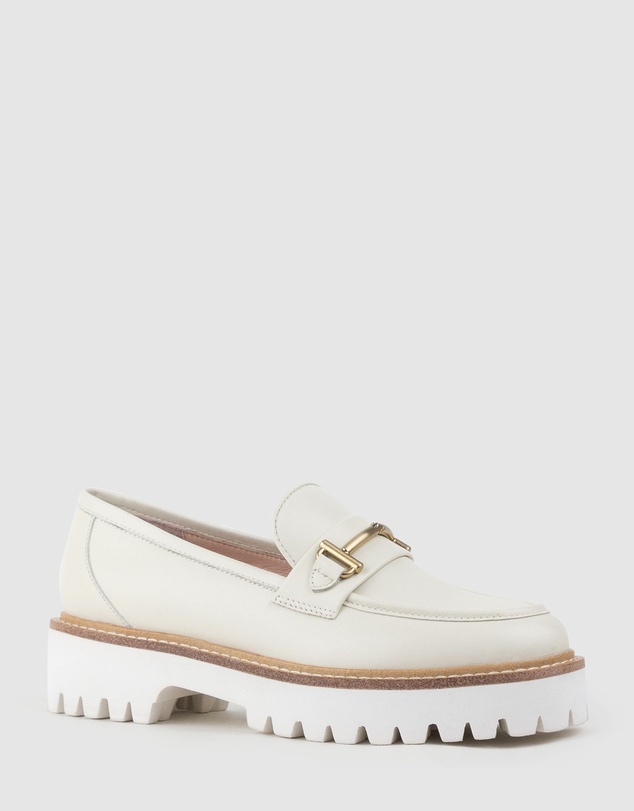 Edward Meller - GAVREL Chunky Moccasin with Bar Trim