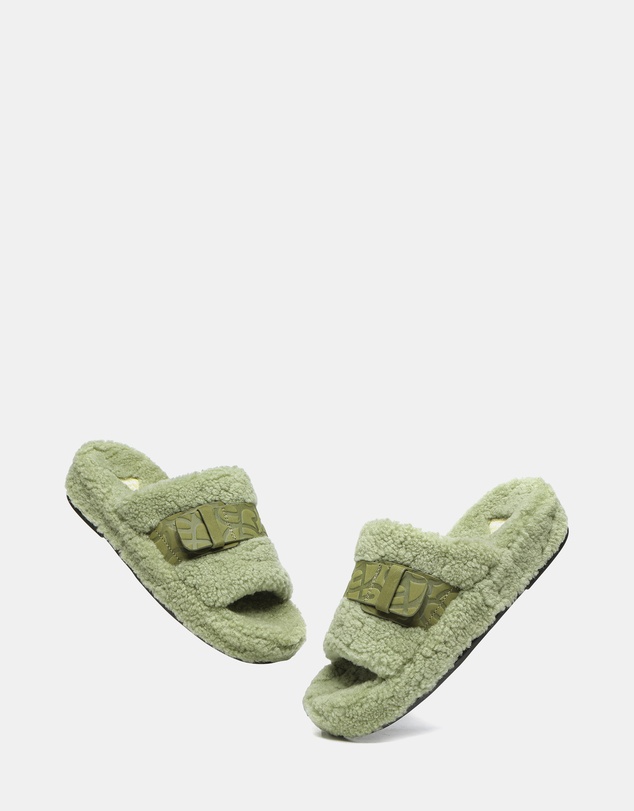 EVERAU - EverAU Ugg Croft Wool Upper Sandals