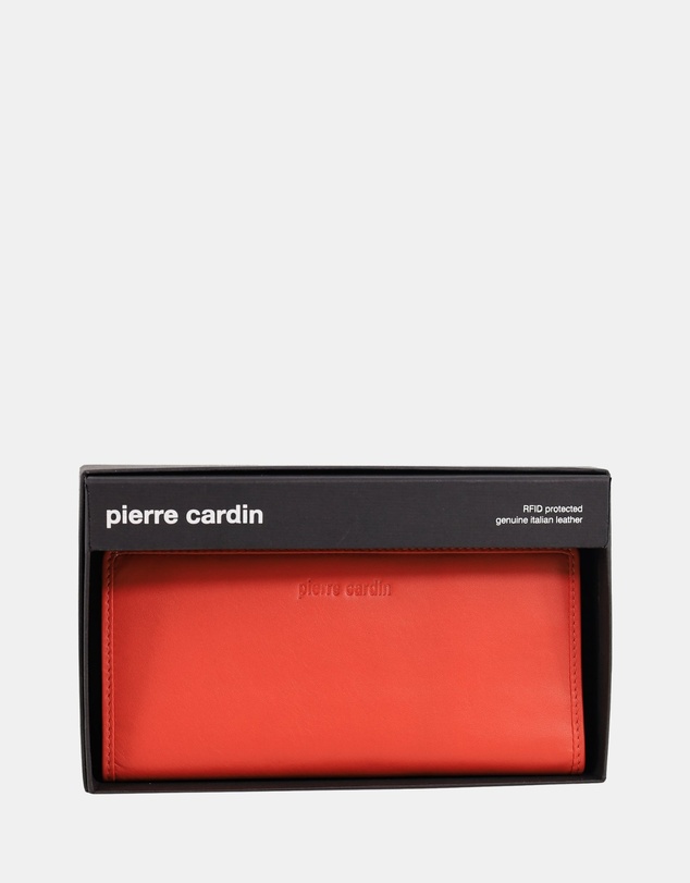 Pierre Cardin - Pierre Cardin Genuine Ladies Leather Bi-Fold Wallet
