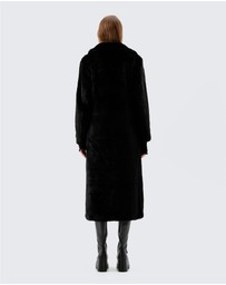 Unreal Fur - Black Bird Coat