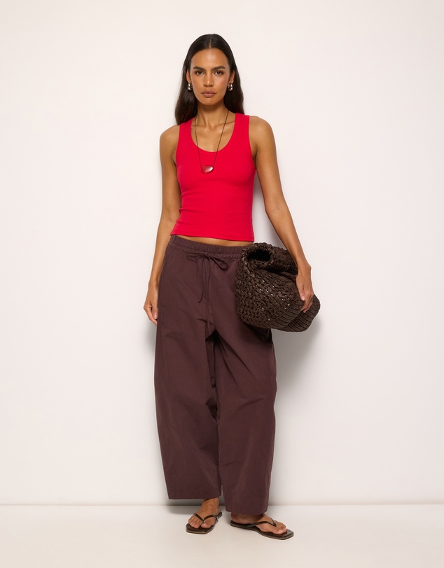 AERE - Cotton Scoop Tank