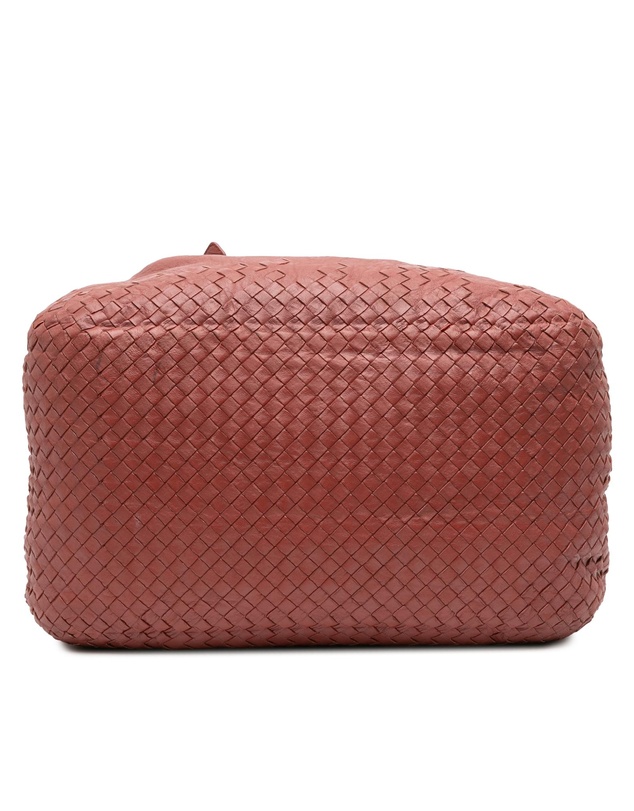 Pre-Loved by Azura Reborn - Pre-Loved Large Intrecciato Trimmed Nappa Cesta Tote