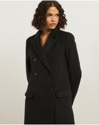 Atmos&Here - Rhiannon Wool Blend Tailored Coat