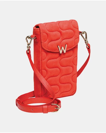 Wolf - Wolf Mimi Swirl Phone Bag Radiant Red