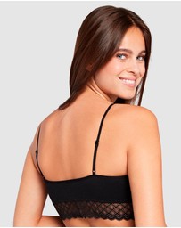 Billet Doux - Zen Dentelle Longline Wirefree Bralette with Lace