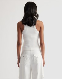 Decjuba - Ava Crew Neck Knit Tank