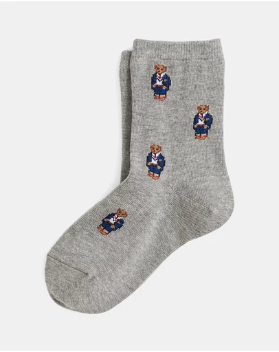 Polo Ralph Lauren - Polo Bear Crew Socks - Teens