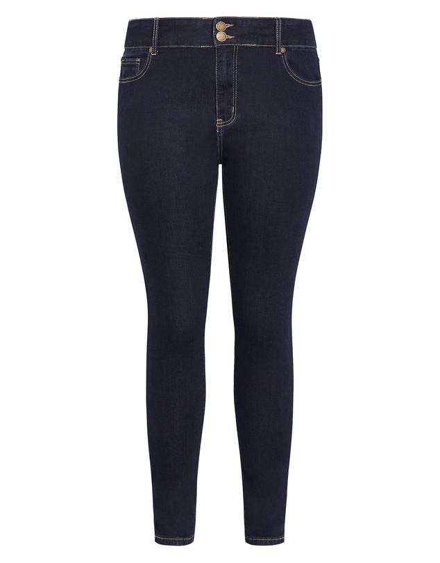City Chic - Asha Fit Ultra Skinny Leg Short Jean