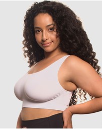 B Free Intimate Apparel - High Back Pull On Crop Top (C-D-DD-E-F-G-H) Cup