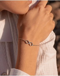 Mestige - Infinitely Yours Bracelet - Silver Plated