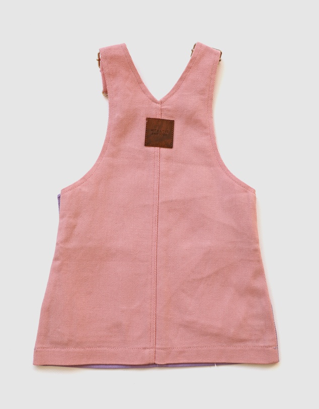 WITH LOVE FOR KIDS - Hazel Denim Pinafore Dress - Babies - Kids