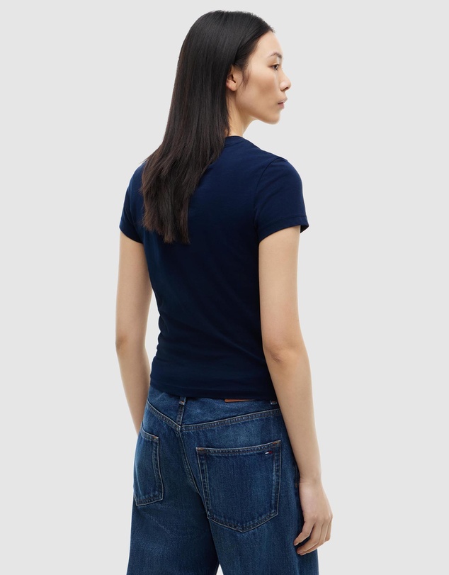 Tommy Jeans - Slim Ess Logo 1 Shortsleeve Tee