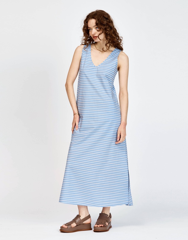 bul - Vida Dress Blue Stripe