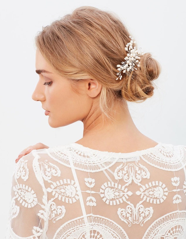 Ivory Knot - Benita Hair Comb