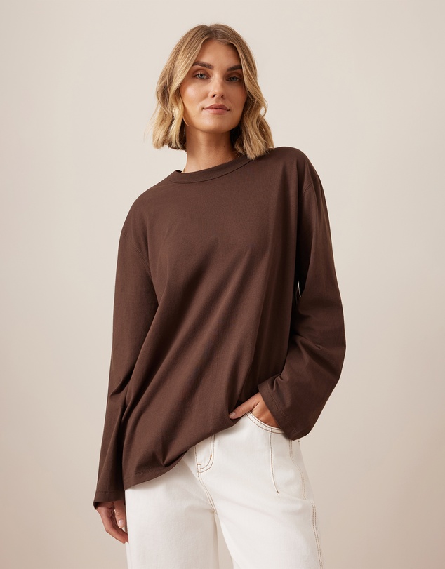 Ceres Life - Finn Oversized Long Sleeve Tee