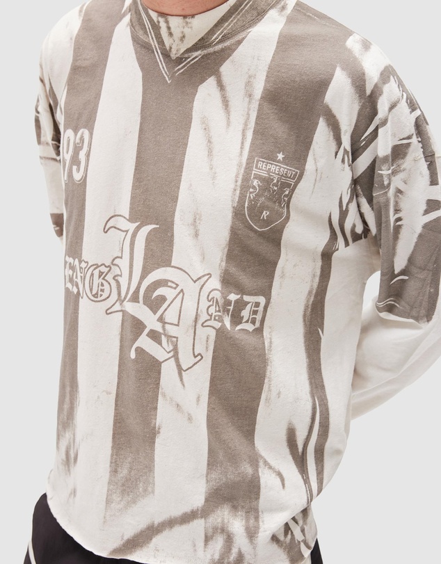Represent - Printed LS Football Top