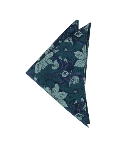 yd. - Dornan Floral Pocket Square