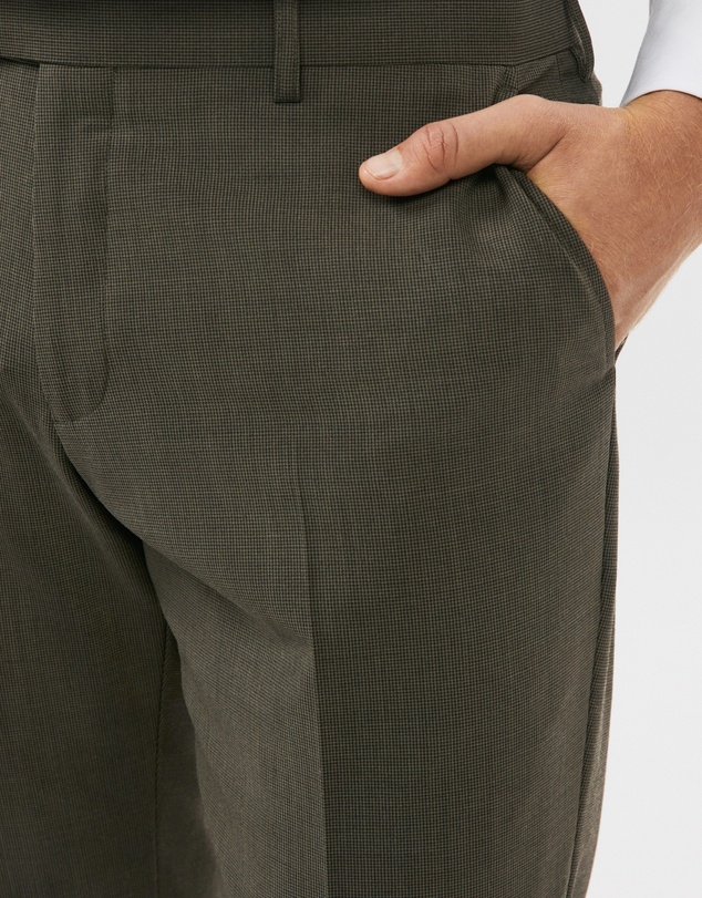 Van Heusen - Wool Blend Puppytooth Suit Pant