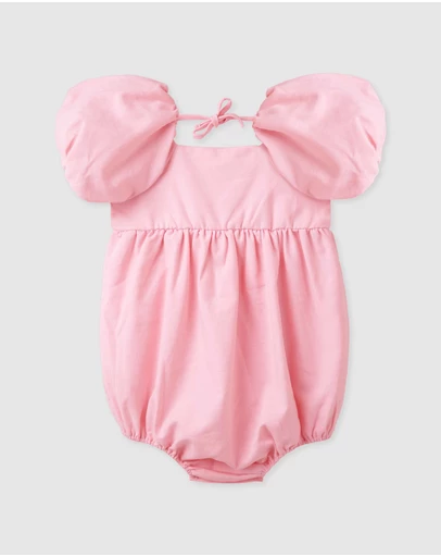 Designer Kidz - Grace Tie Back Romper