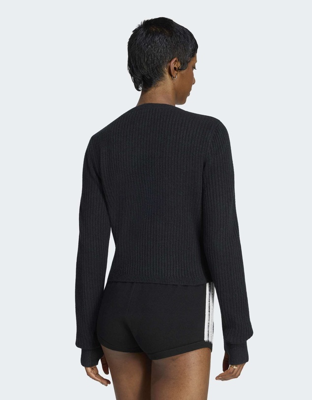 adidas Originals - ADIDAS ORIGINALS BY JENNIE KNITTED WRAP AROUND CARDIGAN Womens