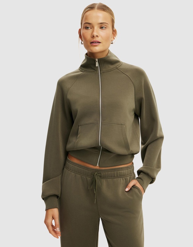 Cotton On Body Active - Ultimate Soft Funnel Neck Jacket