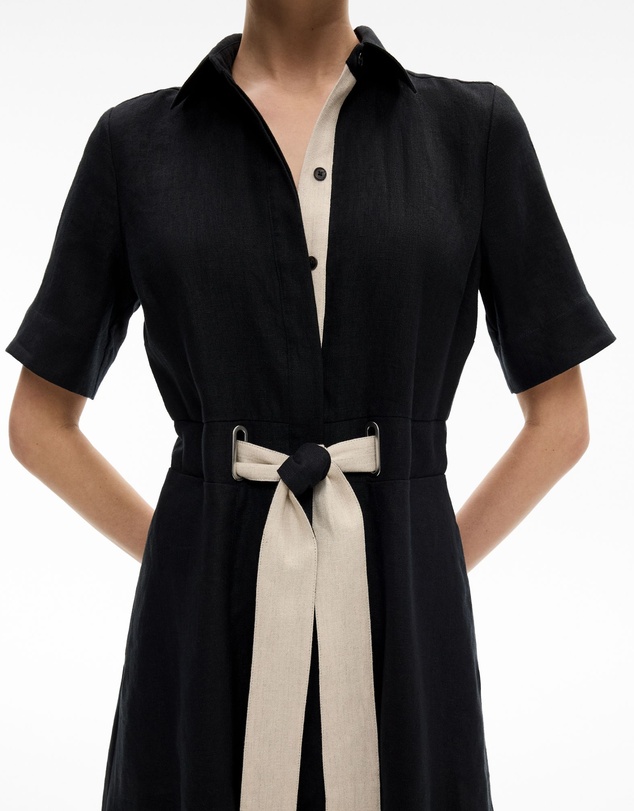 Witchery - Eyelet Detail Midi Dress