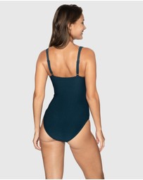 Nip Tuck Swim - Green Epicurus Kayanne One Piece