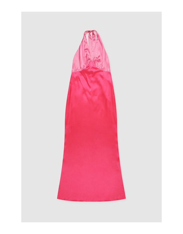 The Wolf Gang - Oahu Slip Dress - Hot Pink