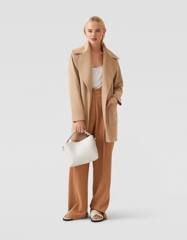 Oxford - Zoe Wool Rich Tie Waist Jacket