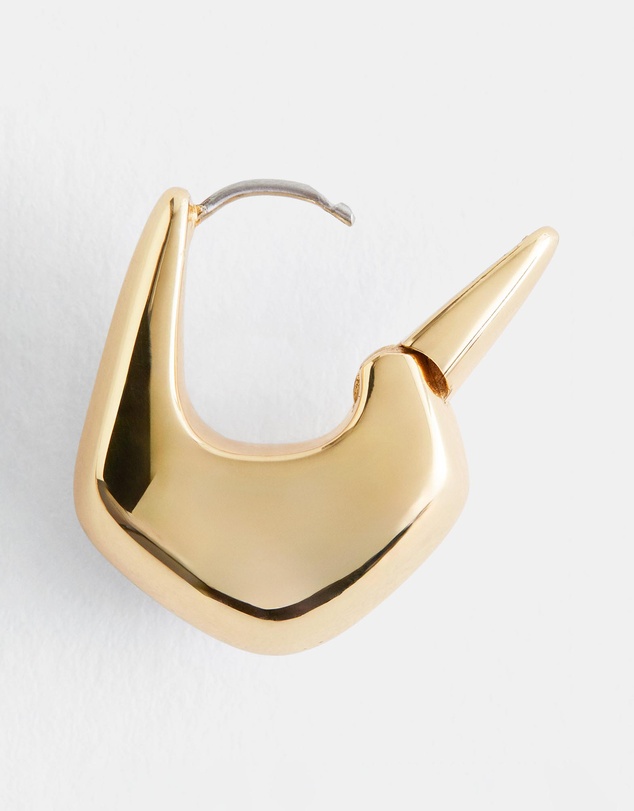 & Other Stories - Angular Bell Hoop Earrings