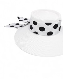 Morgan & Taylor - Francesca Racewear Droop Hat in White
