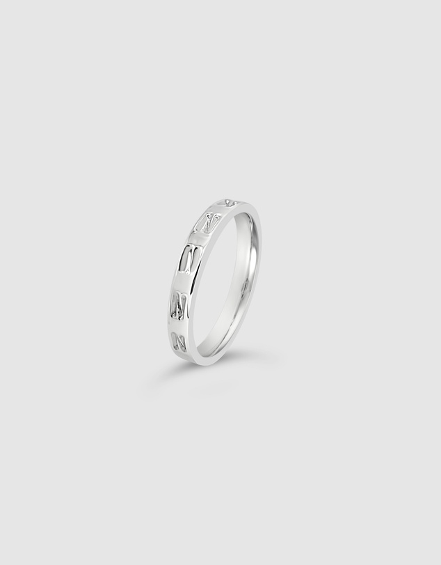 Ichu - Personalised Letter N Ring