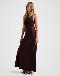 Forever New - Violetta Cowl Neck Maxi Dress