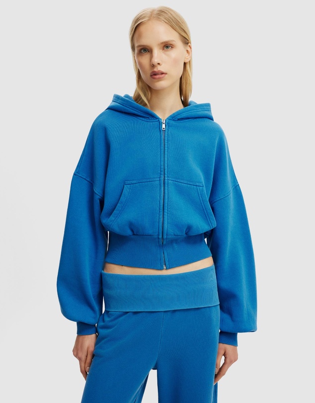 Cotton On - Oversized Zip Through Hoodie