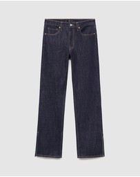M.N.G - Straight-Leg Jeans With Openings