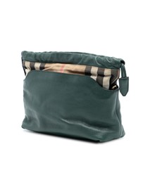 Pre-Loved by Azura Reborn - Pre-Loved House Check Canvas and Calfskin Little Crush Crossbody