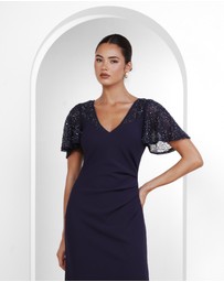 Pilgrim - Hailey Beaded Shoulder Midi
