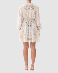 Camilla - Button Front Frill Dress