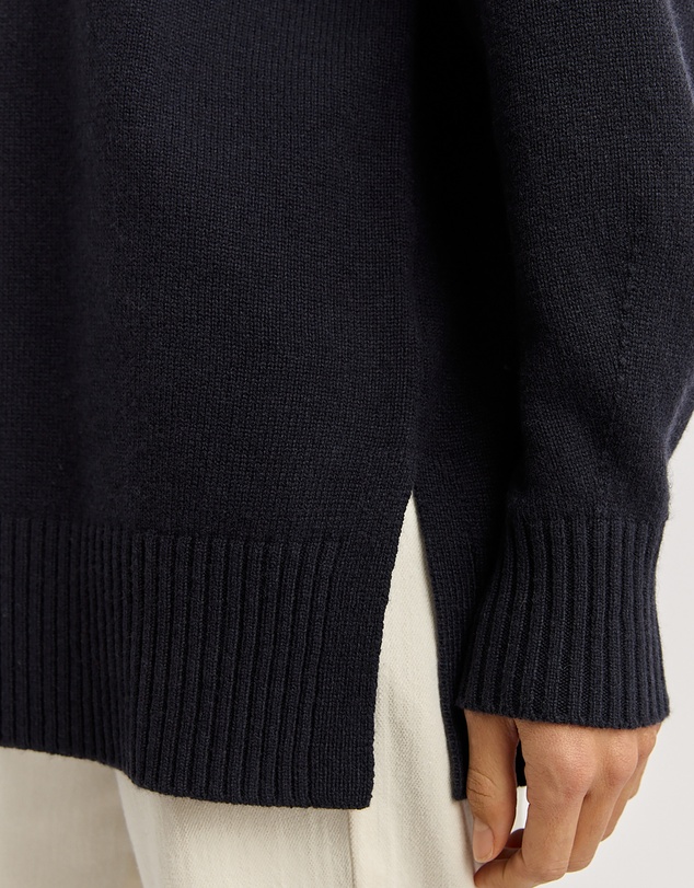 Toorallie - Relaxed Longline Zip Polo