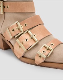 AllSaints - Jane Multi Buckle Boots - Women's