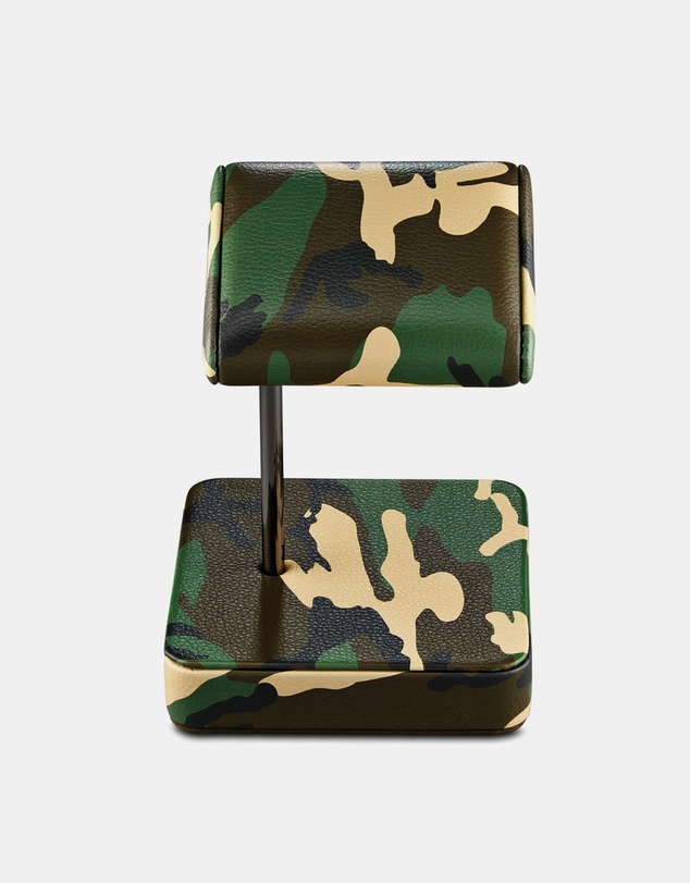 Wolf - Wolf Elements Single Watch Stand Black & Green