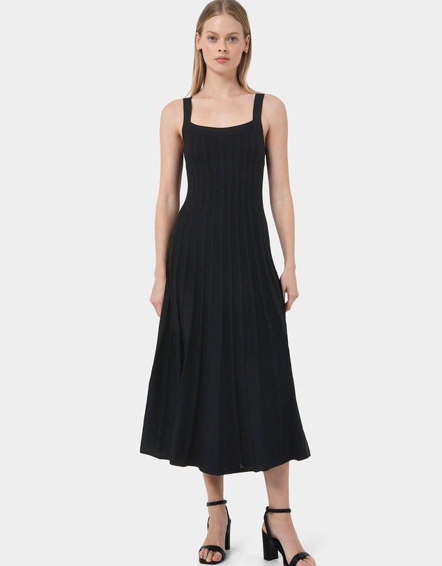 Forcast - Jolie Square Neck Knit Dress